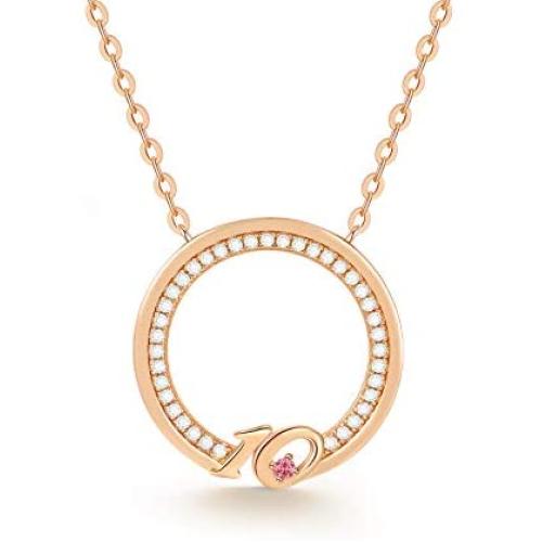CDE 925 Sterling Silver 5th 10th 15th 16th 17th 18th 19th Birthday Gift Necklace Mothers Day Jewelry Gifts for Women Wife Girl Daughter Girlfriend Wedding Anniversary