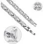 Jecanori Titanium Magnetic Bracelets for Women Arthritis Bracelet 100% Pure Titanium Magnetic Therapy Bracelets for Pain Relief with 3500 Gauss Magnets Adjustable Lightweight Bracelet Jecanori Titanium Magnetic Bracelets for Women Arthritis Bracelet 100% Pure Titanium Magnetic Therapy Bracelets for Pain Relief with 3500 Gauss Magnets Adjustable Lightweight Bracelet