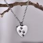 FCZDQ Cremation Jewelry Sleeping Dog Memorial Keepsake Ashes Urn Pendant Necklace with Funnel Kit