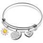 Tribe Gift Daisy Jewelry Celebrate Friendship Gift Love My Bride Tribe Jewelry(Love My Tribe BR)