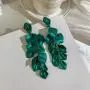 Long Acrylic Rose Petal Drop Dangle Earrings Bohemian Resin Flower Statement Earrings for Women Girls Gifts Long Acrylic Rose Petal Drop Dangle Earrings Bohemian Resin Flower Statement Earrings for Women Girls Gifts