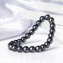BONNY BOXX Natural Healing Gemstone Bracelet, 8mm Semi Precious Stone Bracelet for Men Women, Stress Relief Crystal Jewelry