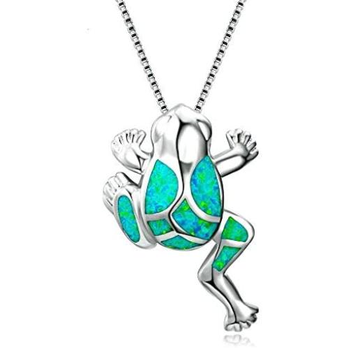 liwen Lucky Frog Toad Crystal Sweater Chain Long Chain Animal Pendant Necklace for Girls Jewelry