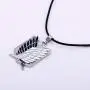 MT Life Attack On Titan Wings of Freedom Necklace Anime Shingeki No Kyojin Scout Regiment Necklace Anime Jewelry