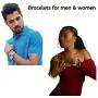 NOVARENA 1-24 Pcs Adjustable Length African Bracelets and Necklaces for Men Women Beaded Bracelets Multi Layer Ethnic Tribal Traditional