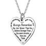 PARTNER Daughter Gift from Mom Dad Pendant Necklace Jewelry from Mom Dad Inspirational Necklace for Daughter Granddaughter