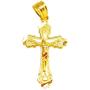 AMZ Jewelry 10K Yellow Gold Cross Pendant Cross Pendant for Gold Necklace