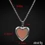 Mood Necklace Love Heart Change Color Emotional Feeling Adjustable Size Mood Rings 3pcs (3 pcs) Mood Necklace Love Heart Change Color Emotional Feeling Adjustable Size Mood Rings 3pcs (3 pcs)