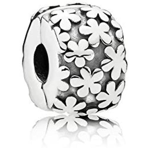 Genuine PANDORA Sterling Silver Flowers Charm 790533
