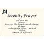 Jewelry Nexus Silver-Tone Serenity Prayer Engraved Twist Bangle Bracelet Prayer Card Serenity Courage Wisdom