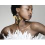 YZstyle 6 Pairs Wooden Earrings African Map Jewelry Ethnic Style Geometric Personalized Earrings Colorful Painted Lightweight Dangle Drop Earrings Natural Wooden Bohemian Statement Earrings