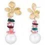 la Brillery Stunning Multi Gemstone Drop Earrings Dangle Earring Long Unique Design Trendy Fashion Jewelry for Women Gilrs. la Brillery Stunning Multi Gemstone Drop Earrings Dangle Earring Long Unique Design Trendy Fashion Jewelry for Women Gilrs.