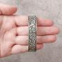 HAQUIL Viking Jewelry Metal Alloy Viking Magnetic Cuff Bracelet for Men and Women