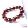 DUOVEKT Natural Red Tiger Eye Bracelet for Women Man Crystal Stone Round Beads Stretch Jewelry 8mm 10mm 12mm 14mm 16mm 18mm