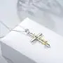 WINNICACA Sterling Silver Cross Heartbeat & Faith Hope Love Necklace Mother Birthday Nurses Day Jewelry Mothers Day Gifts for Her WINNICACA Sterling Silver Cross Heartbeat & Faith Hope Love Necklace Mother Birthday Nurses Day Jewelry Mothers Day Gifts for Her
