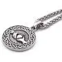 GUNGNEER Stainless Steel Celtic Knot Claddagh Friendship Endless Love Pendant Chain Necklace Eternal Jewelry Men Women GUNGNEER Stainless Steel Celtic Knot Claddagh Friendship Endless Love Pendant Chain Necklace Eternal Jewelry Men Women