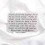 Wallet Insert Card Thank You Gifts We are Best Friends Forever Bestie Gifts Friendship Jewelry BFF Birthday Gifts