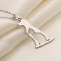 Dog Cat Necklace for Animals Lover Pets Necklace Personalized Gift