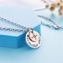 LParkin Long Distance Relationships Gifts Friendship Necklace No Matter Where Compass Necklaces BFF Jewelry