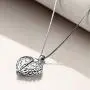 Sterling Silver Heart Angel Wings Locket My Angel Necklace Guardian Angel Jewelry Gifts for Women