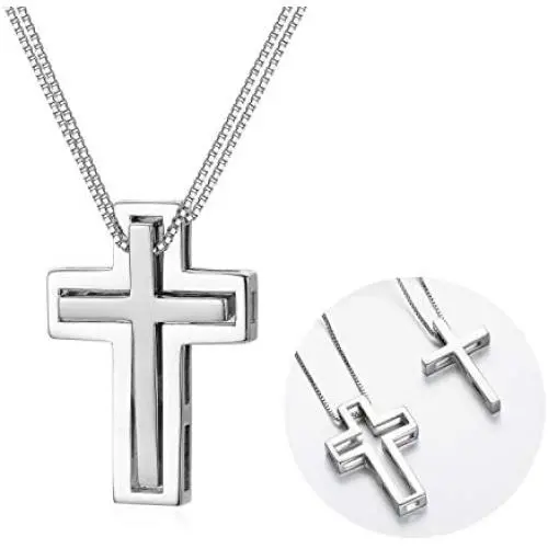 SOULMEET Matching Sterling Silver Necklace for Couples Mother Daughter Son Sisters Friends 2 Always Be With You SOULMEET Matching Sterling Silver Necklace for Couples Mother Daughter Son Sisters Friends 2 Always Be With You
