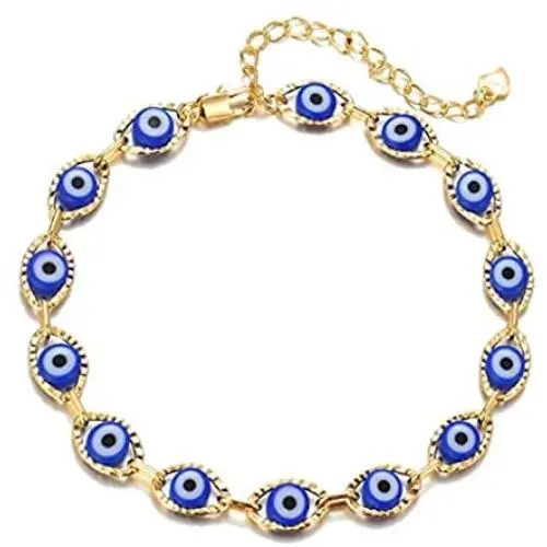Evil Eye Bracelet Jewelry Gold Evil Eye Bracelet for Women Teen Girls Protection Evil Eye Bracelet Jewelry Gold Evil Eye Bracelet for Women Teen Girls Protection