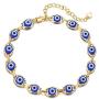 Evil Eye Bracelet Jewelry Gold Evil Eye Bracelet for Women Teen Girls Protection