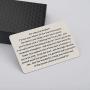 AKTAP Nephew Gift for A Special Nephew Engraved Wallet Insert Graduation Card Inspirational Gift for Nephew from Uncle