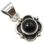 SilverStarJewel 925 Sterling Silver Black Onyx Pendant 0.9'' New Wedding Jewelry SilverStarJewel 925 Sterling Silver Black Onyx Pendant 0.9'' New Wedding Jewelry