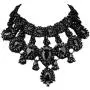Hamer Womens Multi-Color Crystal Statement Chokers Necklace Pendant Jewelry for Girls Hamer Womens Multi-Color Crystal Statement Chokers Necklace Pendant Jewelry for Girls