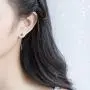 SLUYNZ 925 Sterling Silver Blue Crystal Star Moon Dangle Earrings for Women Teen Girls Star Moon Tassel Earrings Chain SLUYNZ 925 Sterling Silver Blue Crystal Star Moon Dangle Earrings for Women Teen Girls Star Moon Tassel Earrings Chain