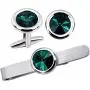 AMITER Mens Cufflinks/Tie Clip/Cufflinks and Tie Clip Set for Men with Swarovski Crystal for Skinny Tie Formal Business Wedding Tuxedo Shirts AMITER Mens Cufflinks/Tie Clip/Cufflinks and Tie Clip Set for Men with Swarovski Crystal for Skinny Tie Formal Business Wedding Tuxedo Shirts