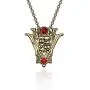 FAADBUK The Twilight Saga Inspired Gift The Twilight Saga Crescent Wave Tower Bell Necklace Twilight Saga Inspired Movie Jewelry