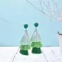 SHEGRACE Layered Tassel Earrings Tiered Thread Drop Earrings for Women Bohemian Christmas Jewelry Gifts