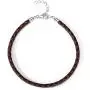 T400 Black Brown Red Pink White Bangle Charm Braided Bracelet Genuine Cowhide Leather Wristband for Unisex Women Men Beads Gift T400 Black Brown Red Pink White Bangle Charm Braided Bracelet Genuine Cowhide Leather Wristband for Unisex Women Men Beads Gift