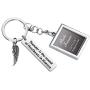 Gzrlyf Horse Memorial Keychain Picture Frame Keychain Horse Sympathy Gifts Thunder is The Sound of Hoofbeats in Heaven