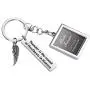 Gzrlyf Horse Memorial Keychain Picture Frame Keychain Horse Sympathy Gifts Thunder is The Sound of Hoofbeats in Heaven