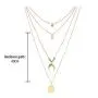 Chargances Bohemia Women Necklace Disc and Moon Necklace Coin Pendant Necklace Delicate Choker Chain Multi layer Necklaces for Women Gold Moon Crescent Disc Jewelry for Women and Girls Chargances Bohemia Women Necklace Disc and Moon Necklace Coin Pendant Necklace Delicate Choker Chain Multi layer Necklaces for Women Gold Moon Crescent Disc Jewelry for Women and Girls