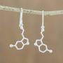 NOVICA .925 Sterling Silver Dangle Earrings, Serotonin