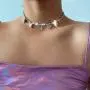 SUNSCSC Dainty Butterfly Choker Necklace Bling CZ Chain Butterfly Pendant Necklace for Women Girl Her Gift SUNSCSC Dainty Butterfly Choker Necklace Bling CZ Chain Butterfly Pendant Necklace for Women Girl Her Gift