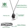 Elite Shungite Pendant Necklace | Noble Shungite Stone Pendant | Elite Pendants Help Balance your Chakra and Energy