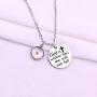 Mustard Seed Christian Gift God is Within Her She Will Not Fall Bracelet Necklace Psalm 46:5 Religious Jewelry