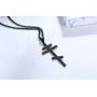 VNOX Stainless Steel Religious Russian Orthodox Cross Pendant Necklace for Men Women
