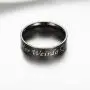 fashionlife2018 Couple Rings Wedding Band Anniversary Engagement His and Her Promise Ring His Crazy Her Weirdo Black Titanium Steel Ring 6mm fashionlife2018 Couple Rings Wedding Band Anniversary Engagement His and Her Promise Ring His Crazy Her Weirdo Black Titanium Steel Ring 6mm