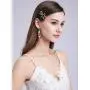 9 Pairs Silver Small Hoop Earrings with Charm for Women - Tear Drop Dangle Earrings for Women and Teen Girls 9 Pairs Silver Small Hoop Earrings with Charm for Women - Tear Drop Dangle Earrings for Women and Teen Girls