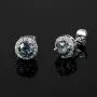 14K White Gold Plated Earrings Rainbow Quartz Halo CZ Created Mystic Topaz Stud Earrings Hypoallergenic Jewelry Gift for Women Men 14K White Gold Plated Earrings Rainbow Quartz Halo CZ Created Mystic Topaz Stud Earrings Hypoallergenic Jewelry Gift for Women Men