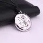 fishhook Wicca Maman Brigitte Voodoo Loa Veve Love Pendant Necklace Jewelry for Man and Women