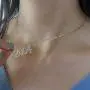 ZMNNOPPAB Birth Year Number Necklace, Crystal Pendant Necklace for Women, Girls Birthday Gift Anniversary Date Friendship Jewelry,18K Gold Plated,1996-2005