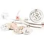 Baubelle Expandable Inspirational Stackable Charm Bracelet “Be Thankful, Brave, Happy, True, Compassionate, Strong'' Baubelle Expandable Inspirational Stackable Charm Bracelet “Be Thankful, Brave, Happy, True, Compassionate, Strong''
