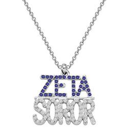 Sorority Zeta Soror Necklace 1920 Greek Sorority Jewelry Gift